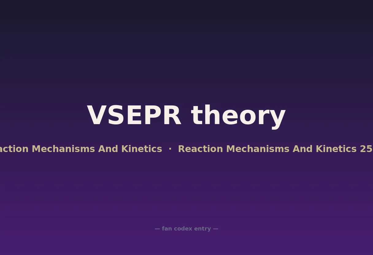 VSEPR theory